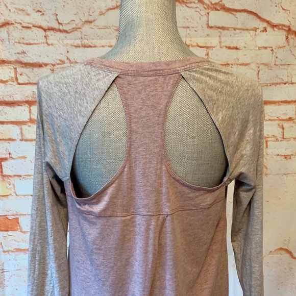 Marc NY Long Sleeve Open Back Tee - Picture 2 of 8